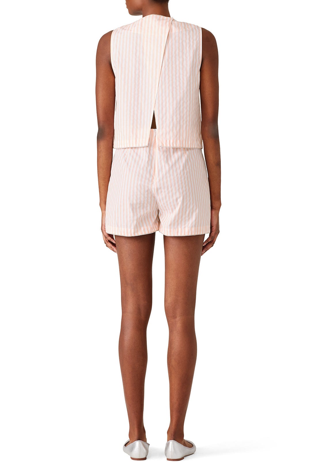 Pink Striped Romper by Scotch & Soda 1