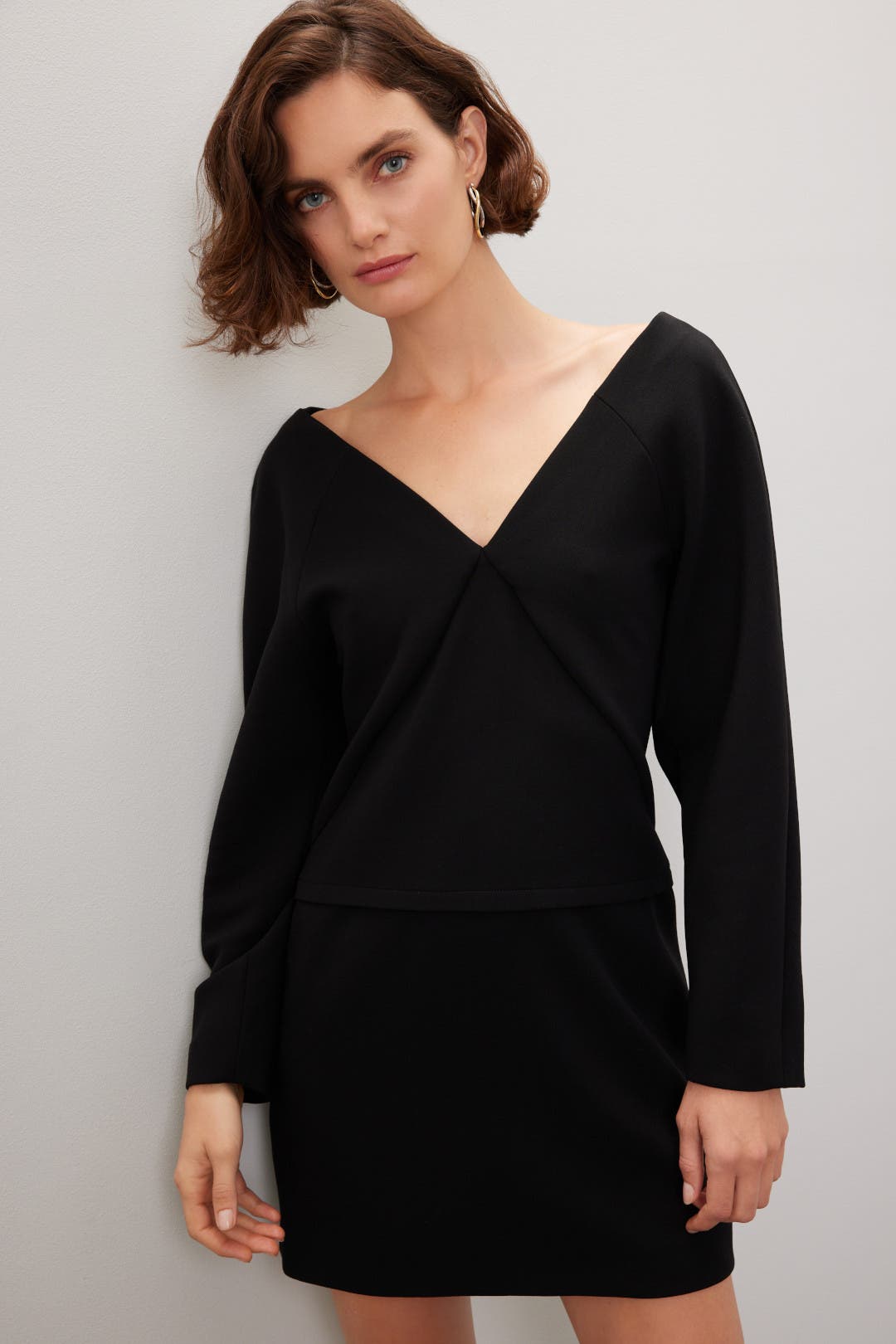 Dolman Sleeve Mini Dress by Another Tomorrow | Rent the Runway