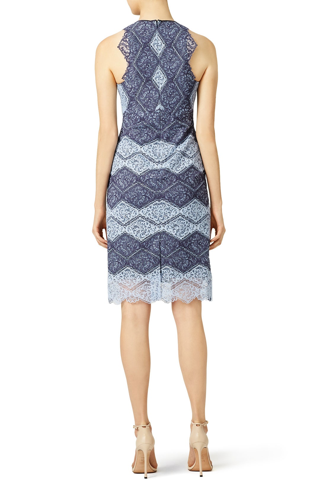 Blue Lace Meredith Sheath by ERIN erin fetherston 2