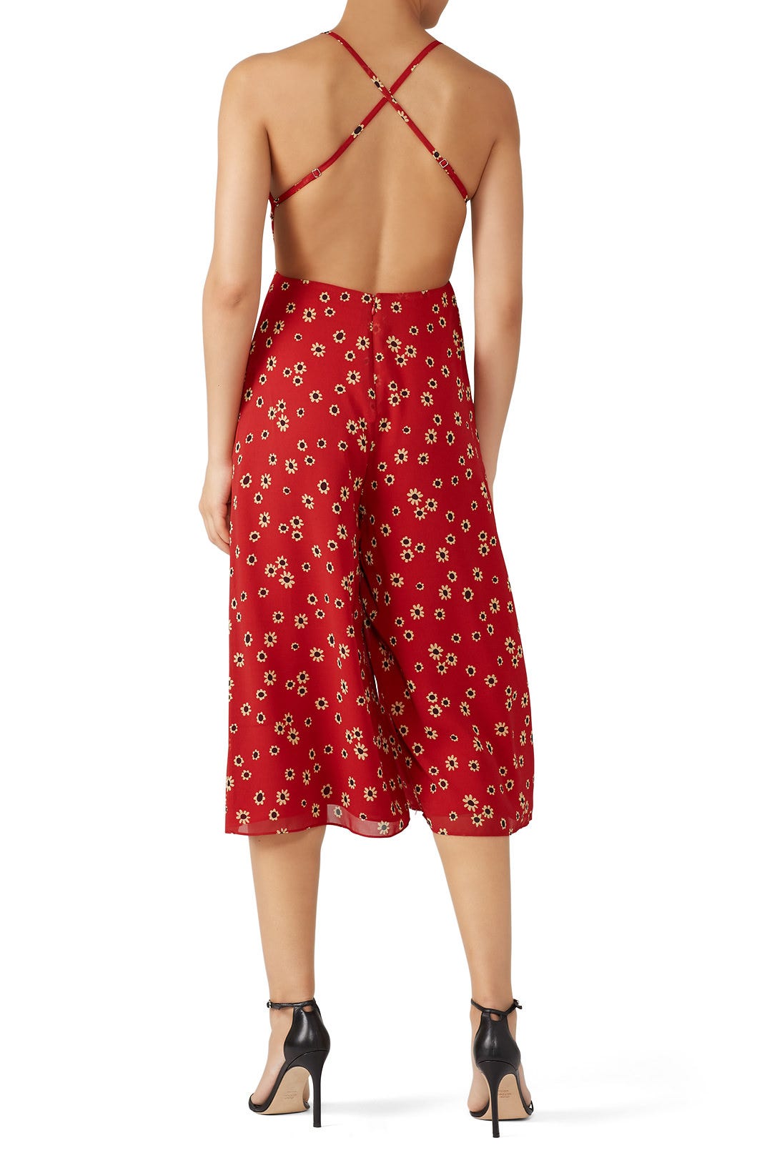 Backless Culotte Jumpsuit by Fame & Partners 1