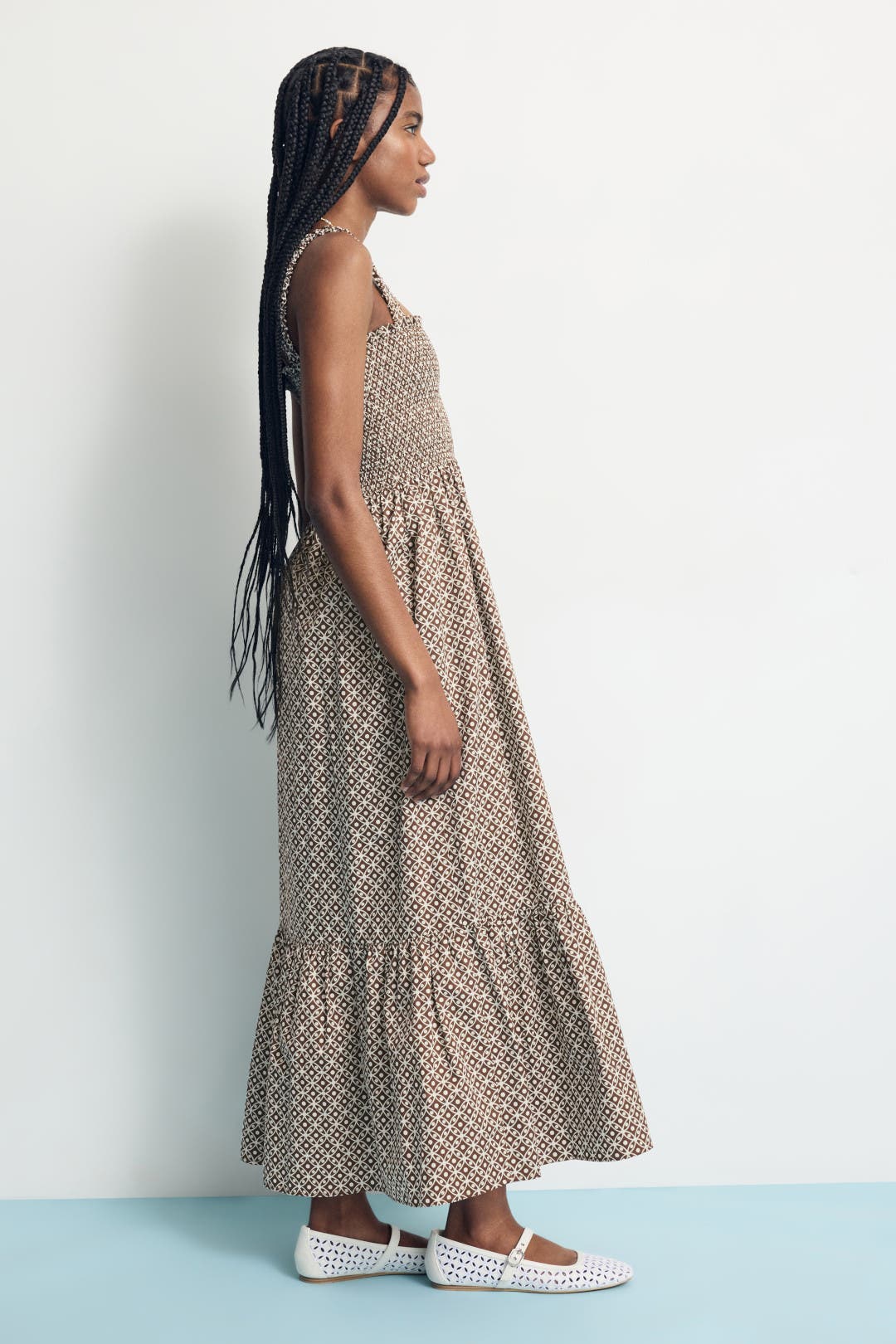 Brown Anjuli Nap Dress by Hill House Home | Rent the Runway