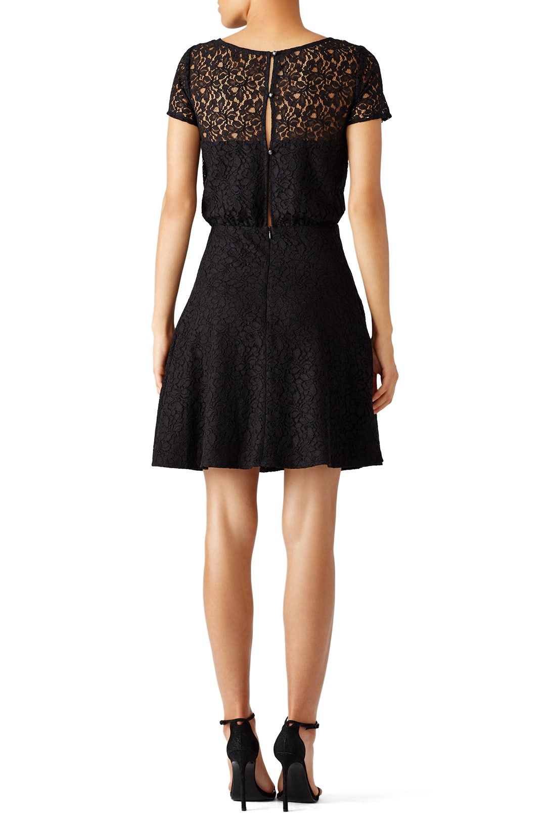 Black Lace Jolene Dress by Slate & Willow 2