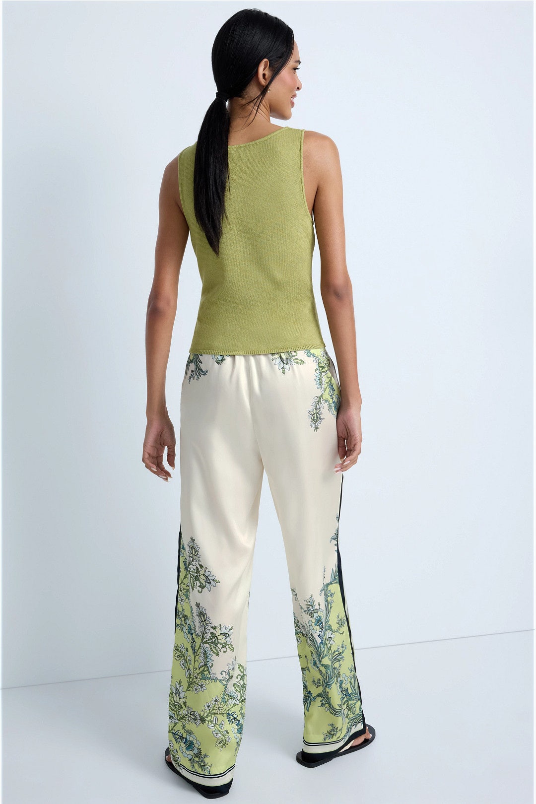 Grigore Floral Print Silk Pants by Veronica Beard 2