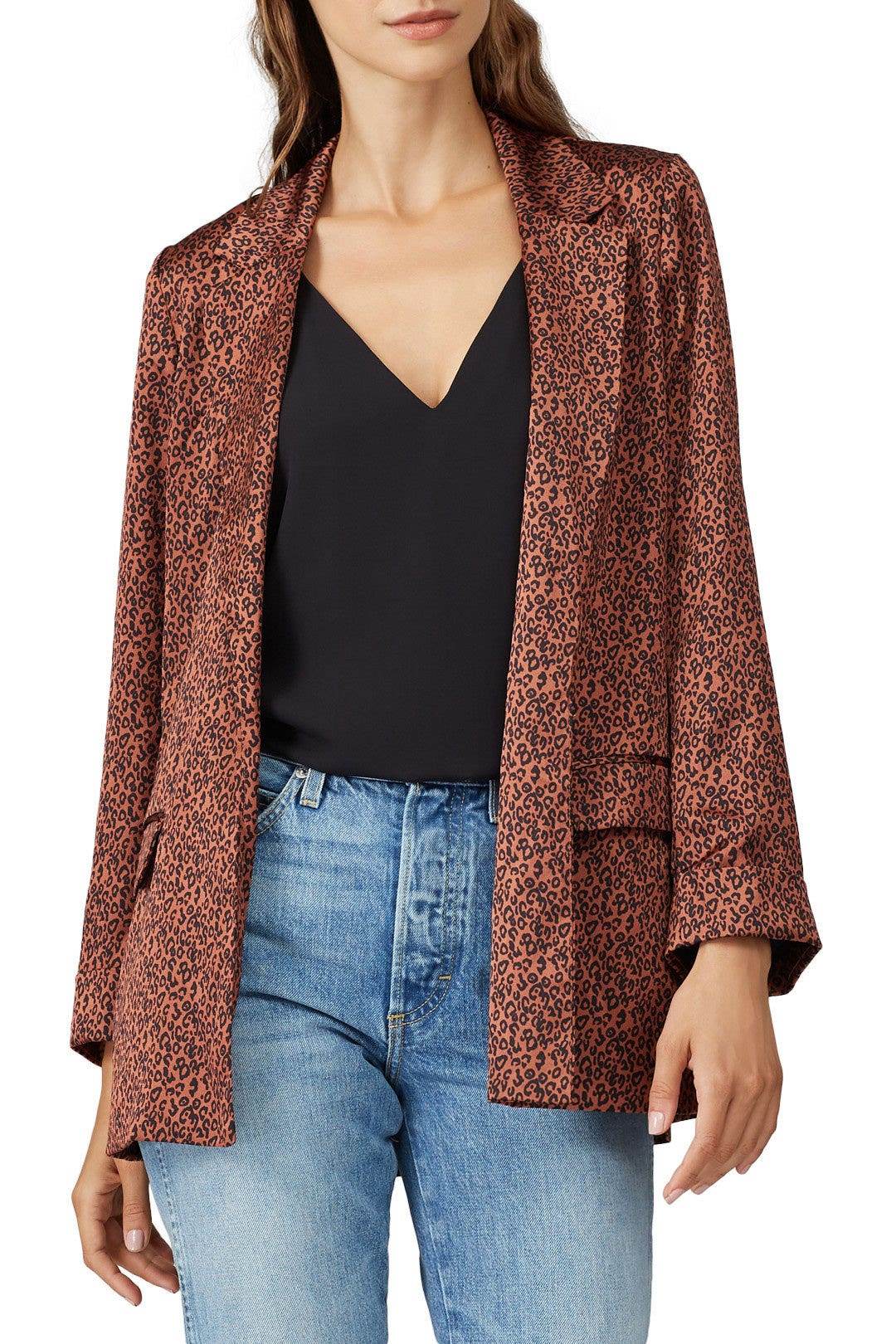 Teri Printed Blazer by B Collection by Bobeau 1