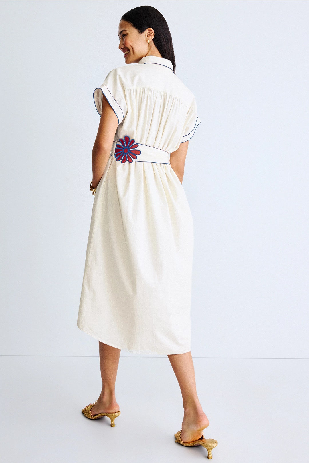 Floral Belted Valerie Dress by CAROLINA K 2