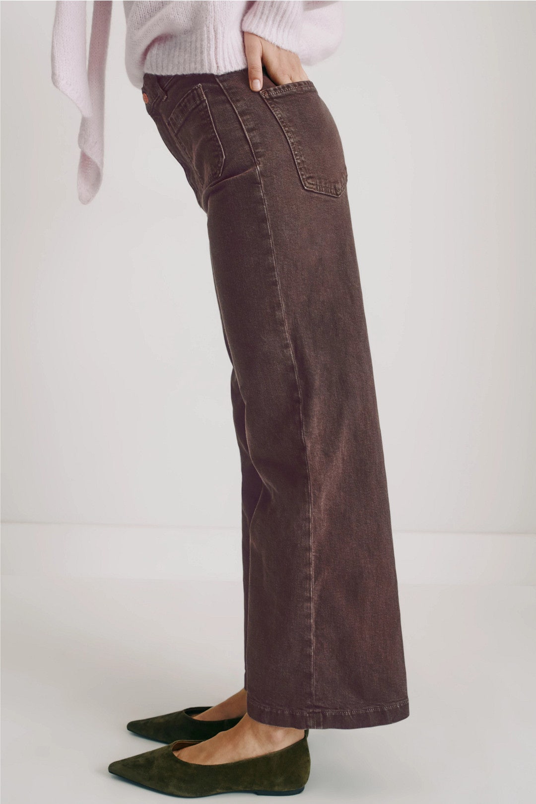 Virginia Wide Leg Jean by LE JEAN 1