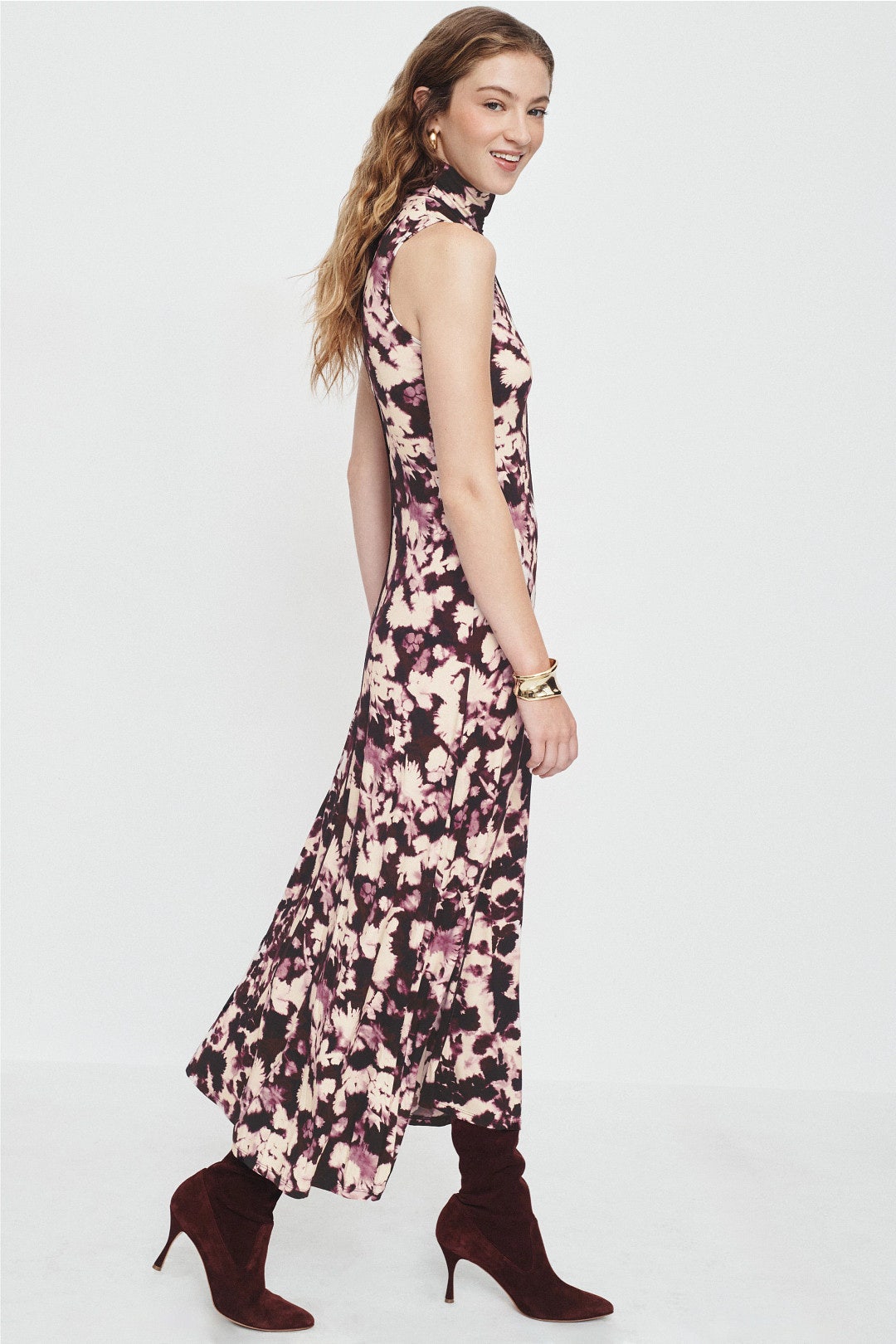 Valentina Dress in Printed Soft Jersey by Proenza Schouler White Label 1