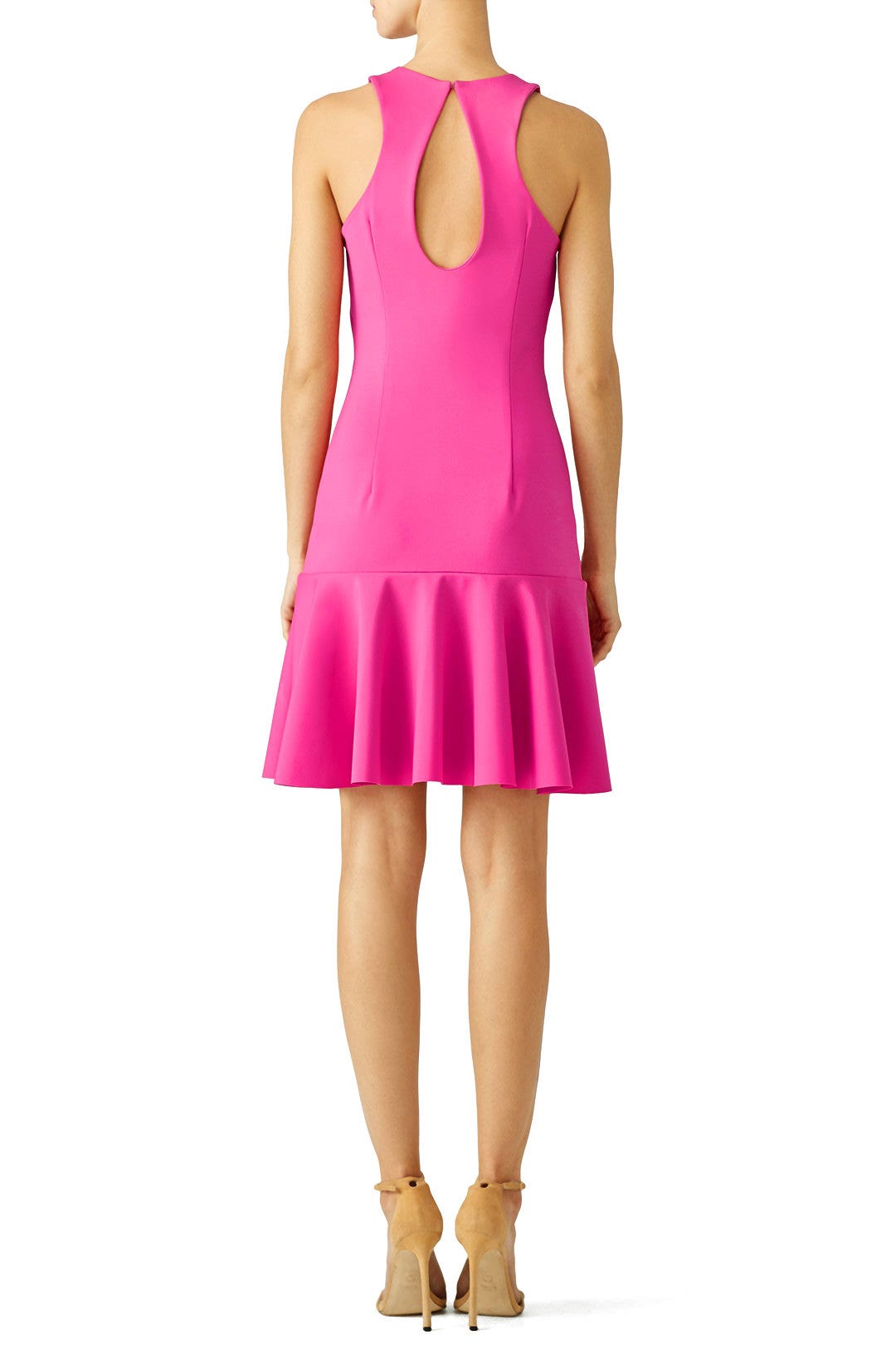 Pink Fantastic Ruffle Dress by Trina Turk 1