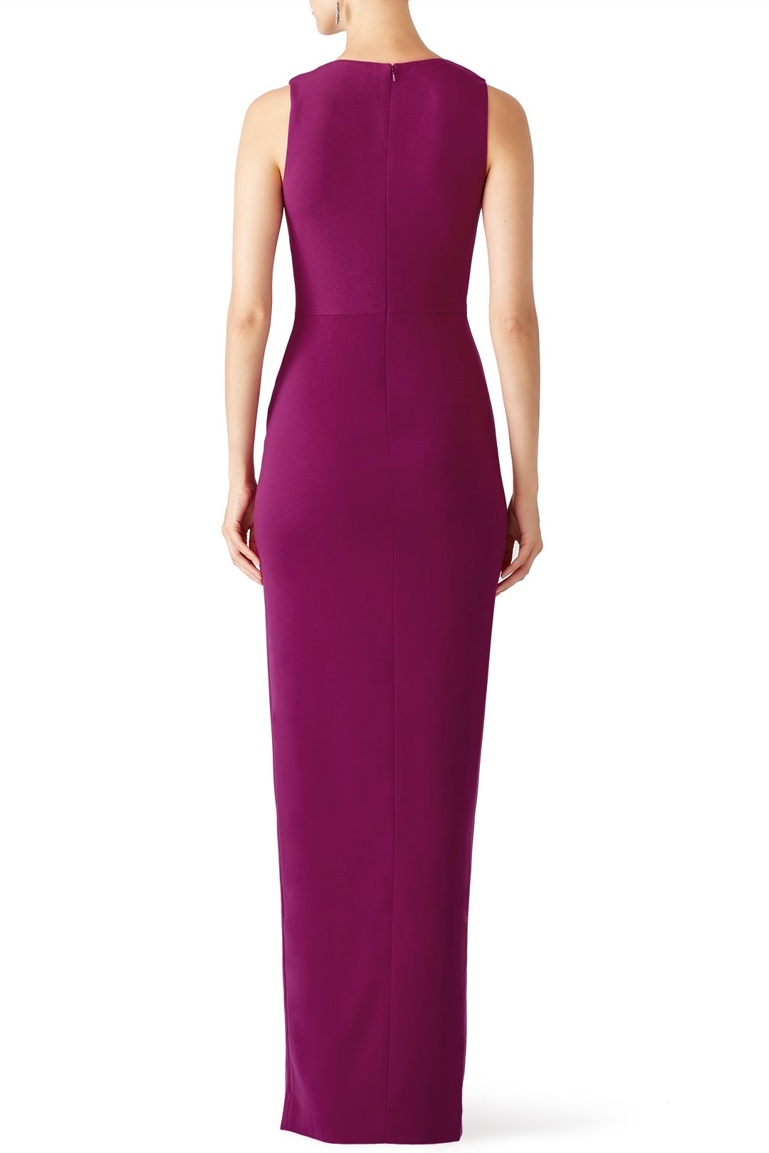 Orchid Twist Front Gown by Badgley Mischka 1