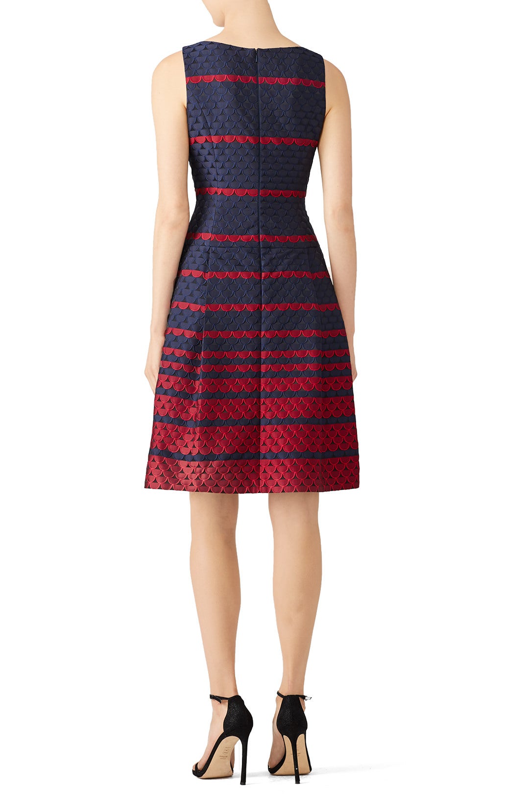 Scallop Flare Dress by Carmen Marc Valvo 1