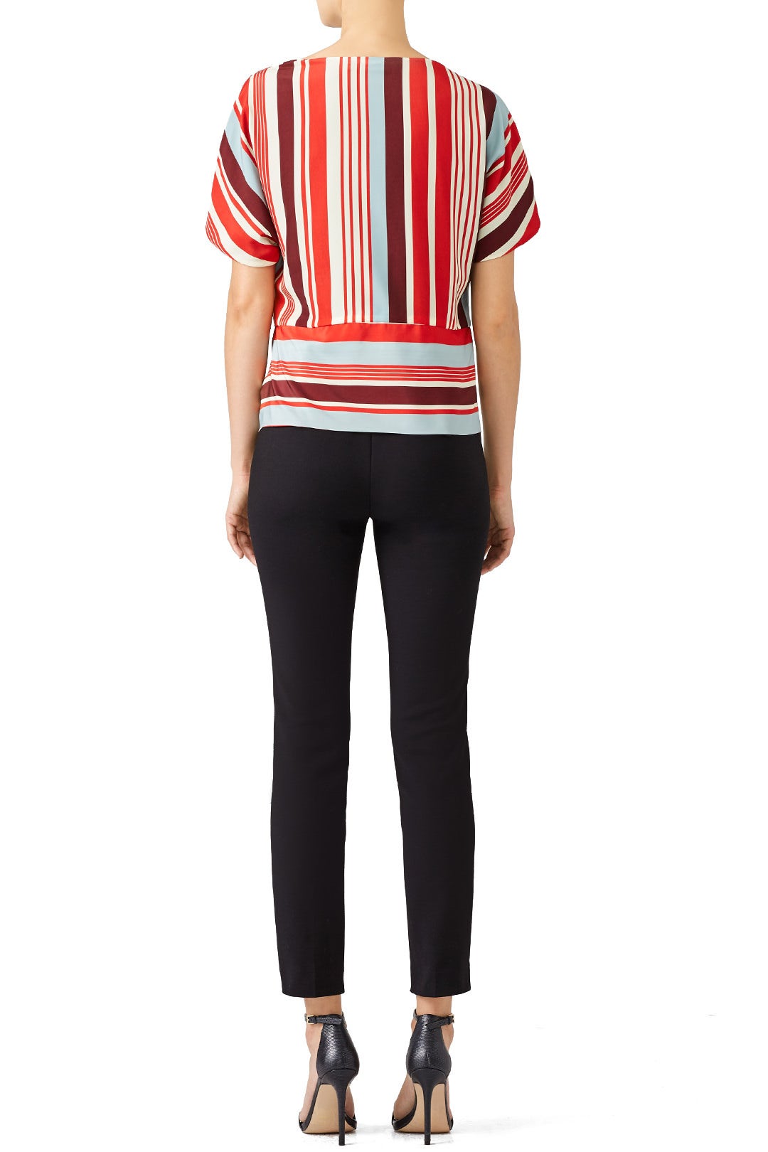Striped Sawyer Top by DELFI Collective 2