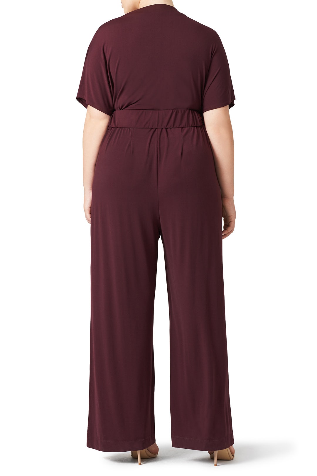 Merlot Jolie Jumpsuit by ELOQUII 1