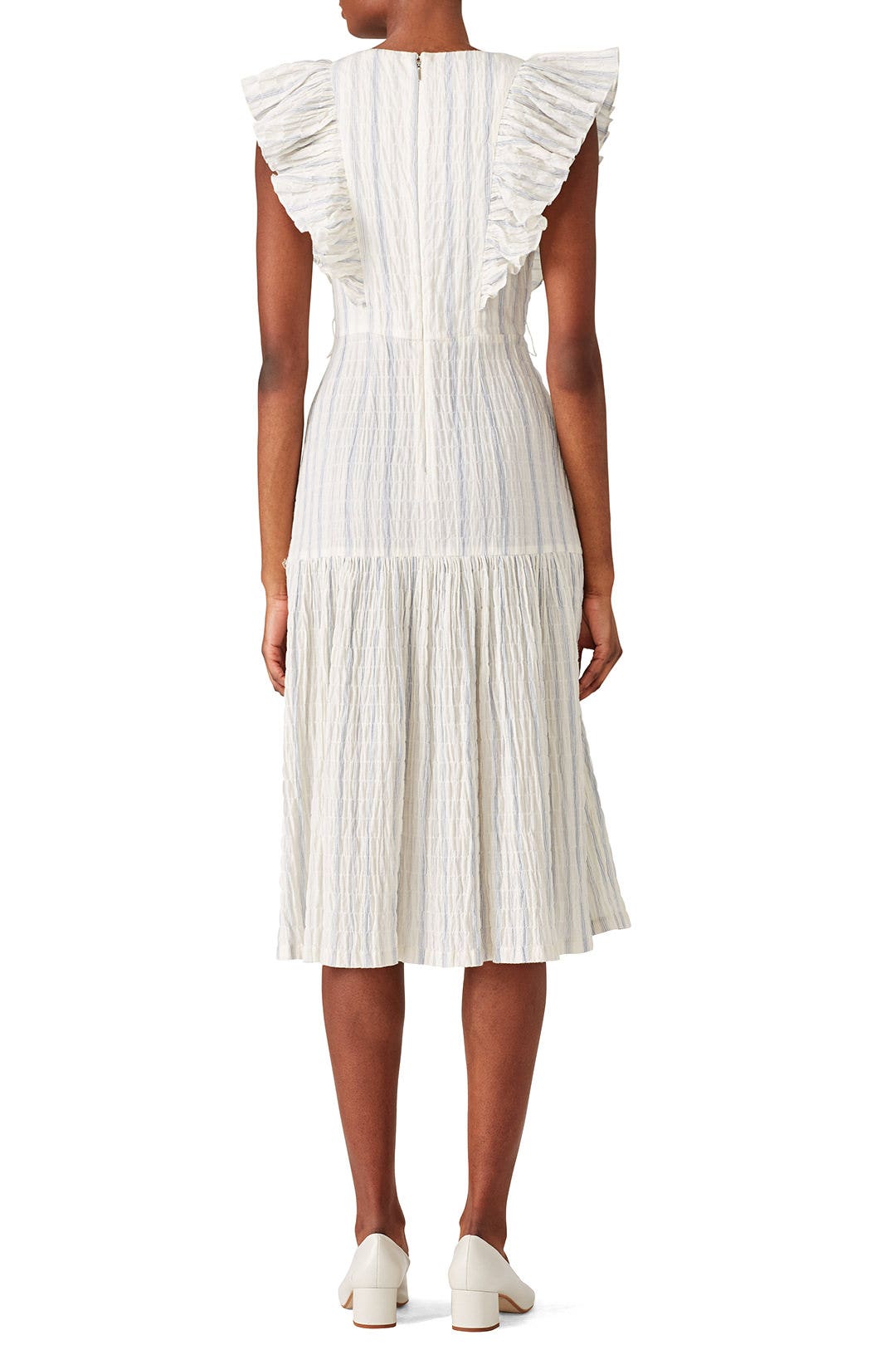 Yarn Dye Stripe Dress by Rebecca Taylor NYC 1