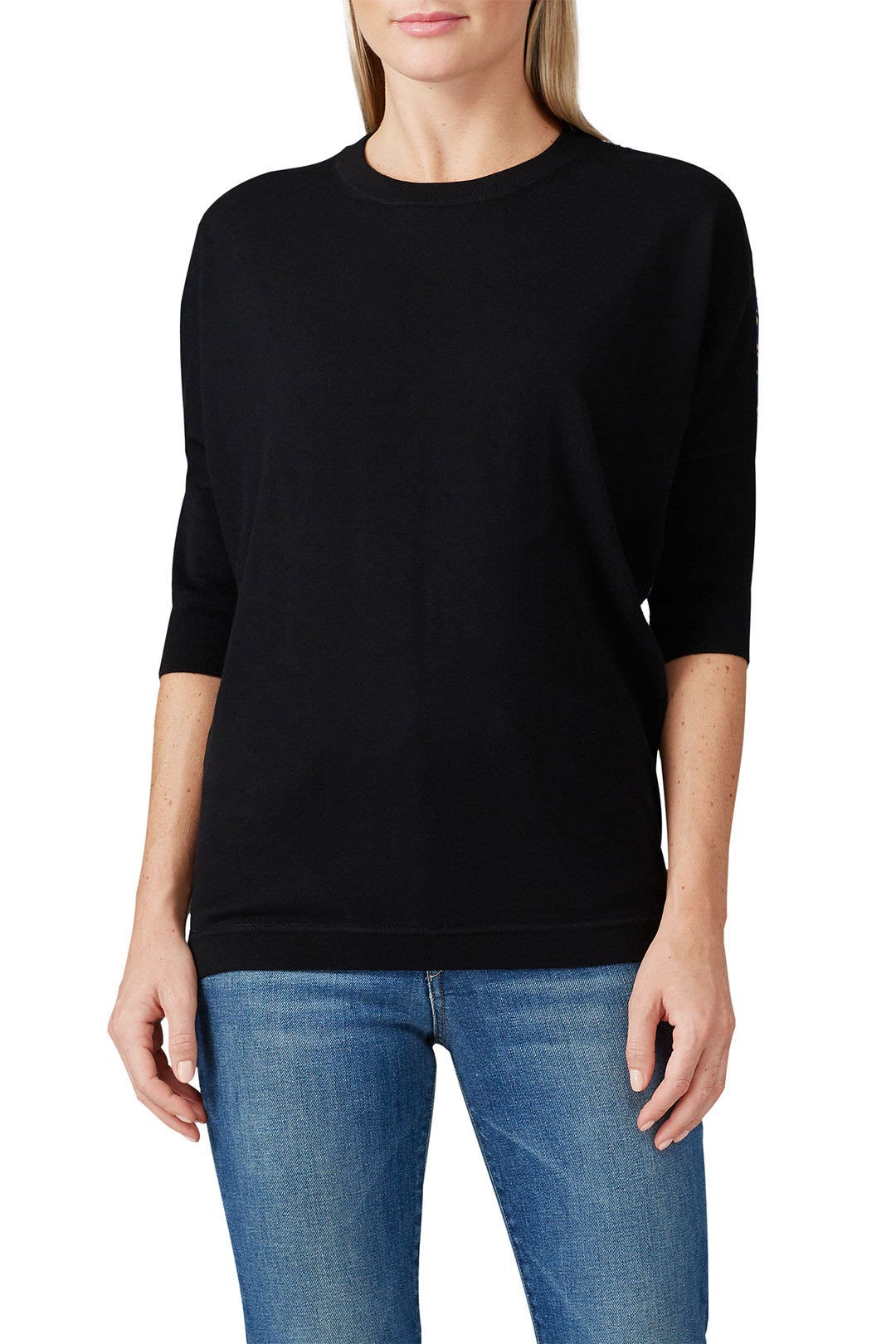 Floral Back Sweater by Derek Lam 10 Crosby x RTR 2