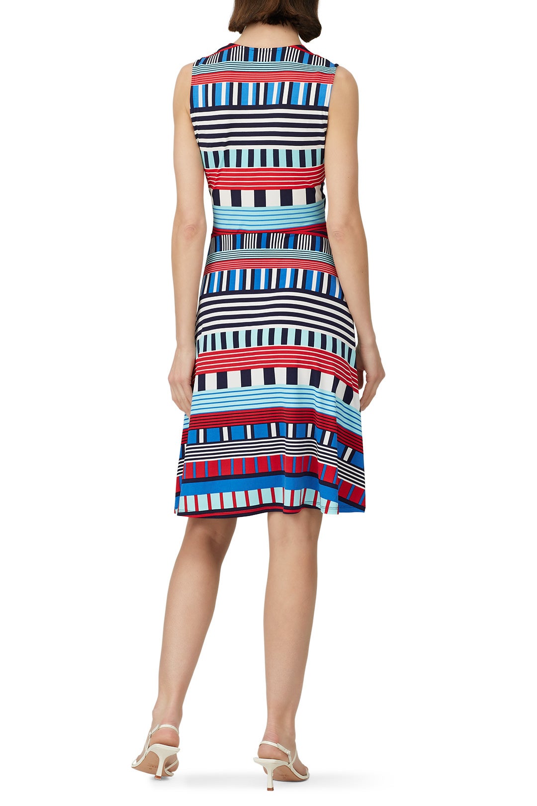 Sleeveless Perfect Wrap Dress by Leota 1