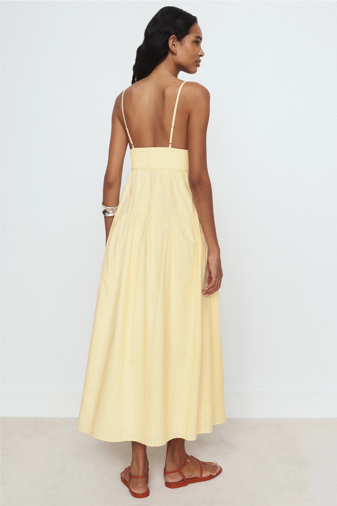 V Neck Maxi Dress by Rosetta Getty x RTR | Rent the Runway