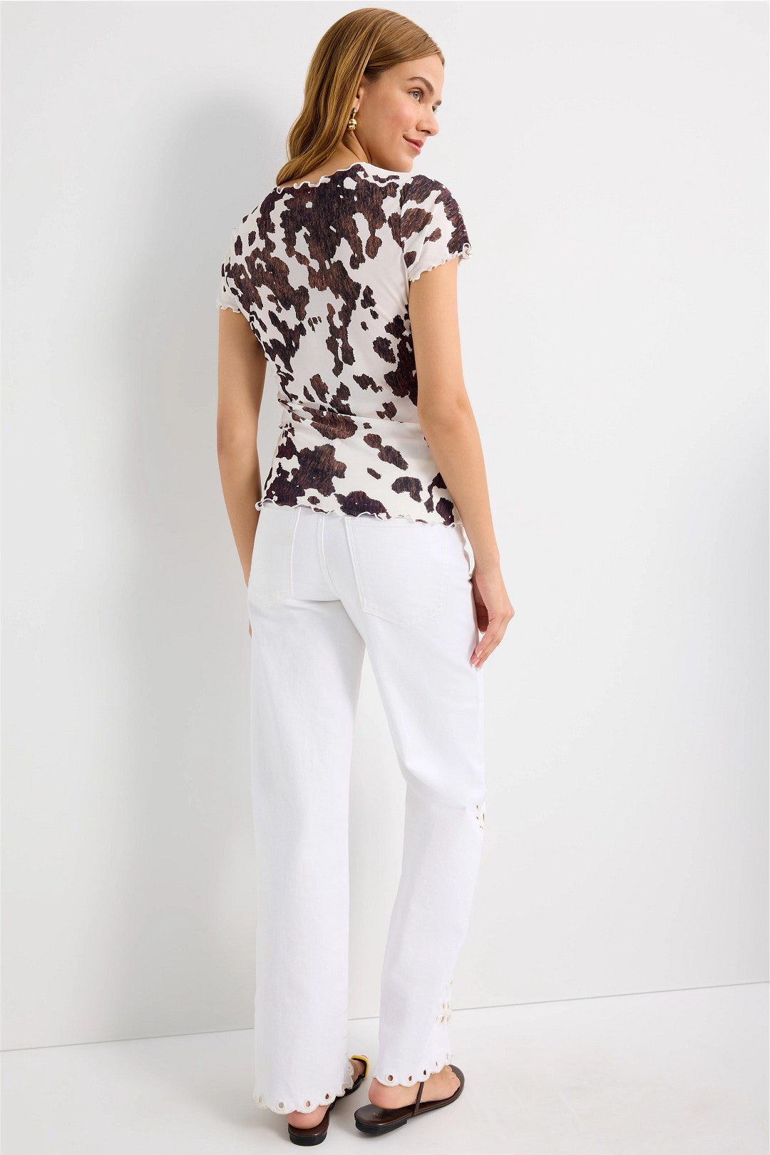Cow Mesh Tee by Terez 2