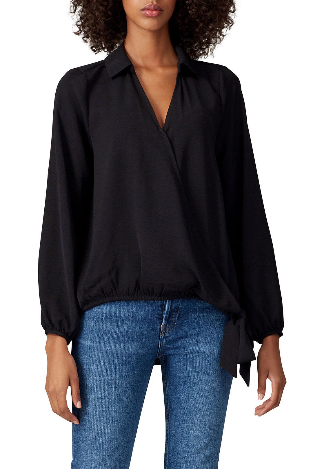 Hunter Wrap Blouse by B Collection by Bobeau 2