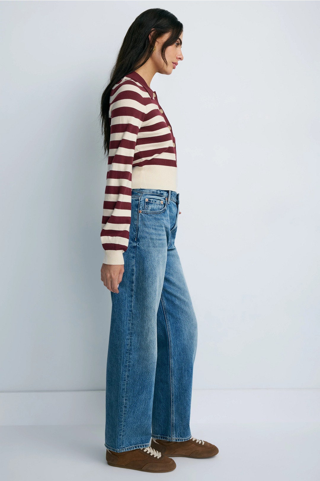 Belle Stiped Sweater by Favorite Daughter 1