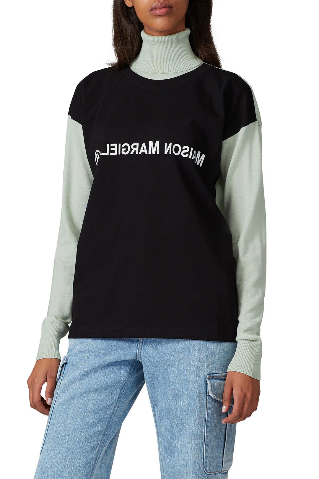 MM6 リバースロゴ　スウェット Reverse Logo Sweater by MM6 Maison Margiela | Rent the Runway