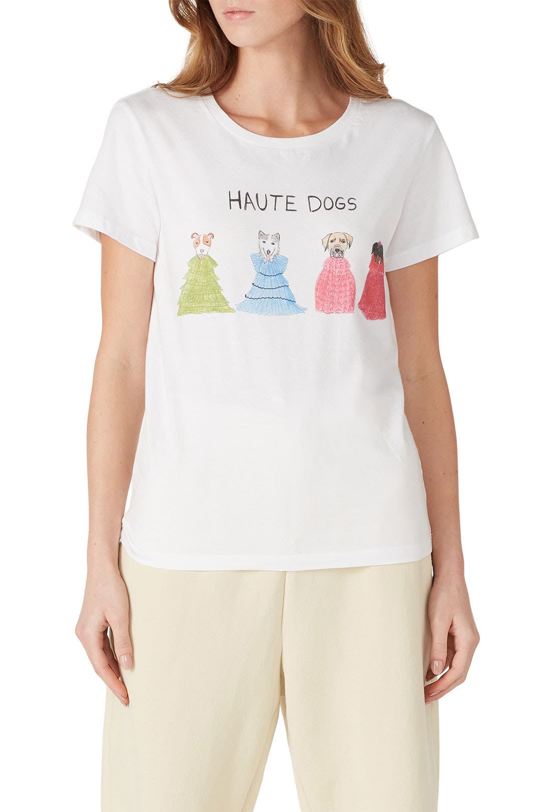 Haute Dogs T-Shirt by Unfortunate Portrait | Rent the Runway