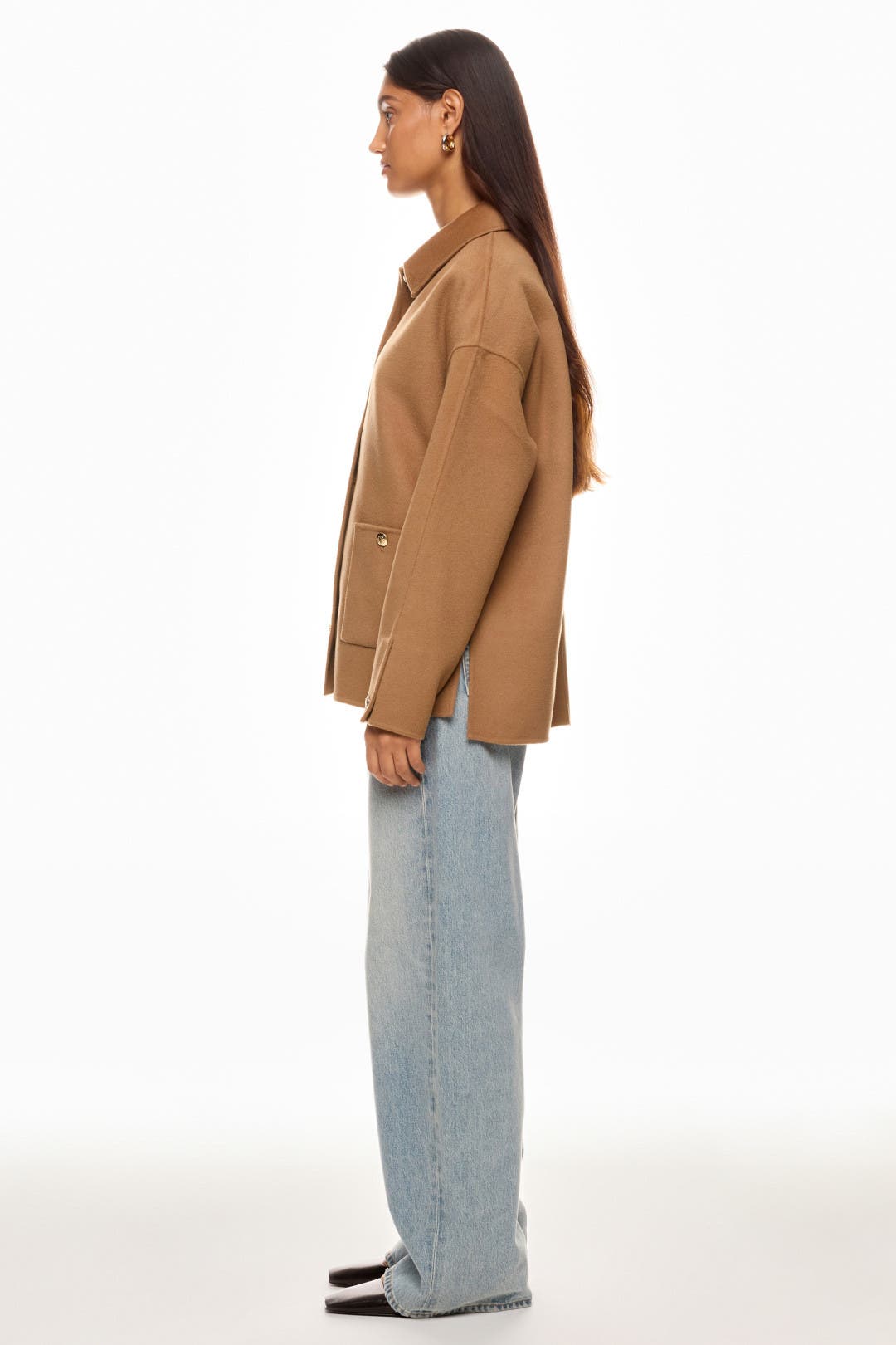 【関税込み】ANINE BING タン Luca ジャケット Amazon.com: ANINE BING Women's Luca Jacket, Brown, L