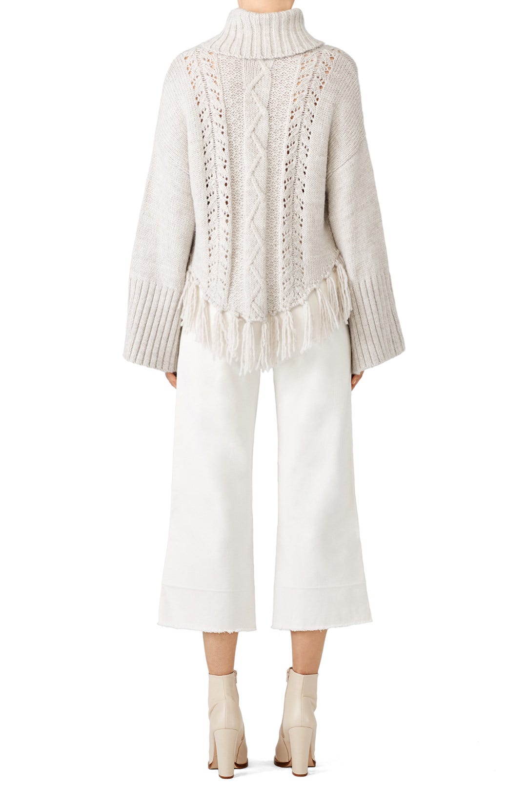 Cable Front Sweater by cupcakes and cashmere 2