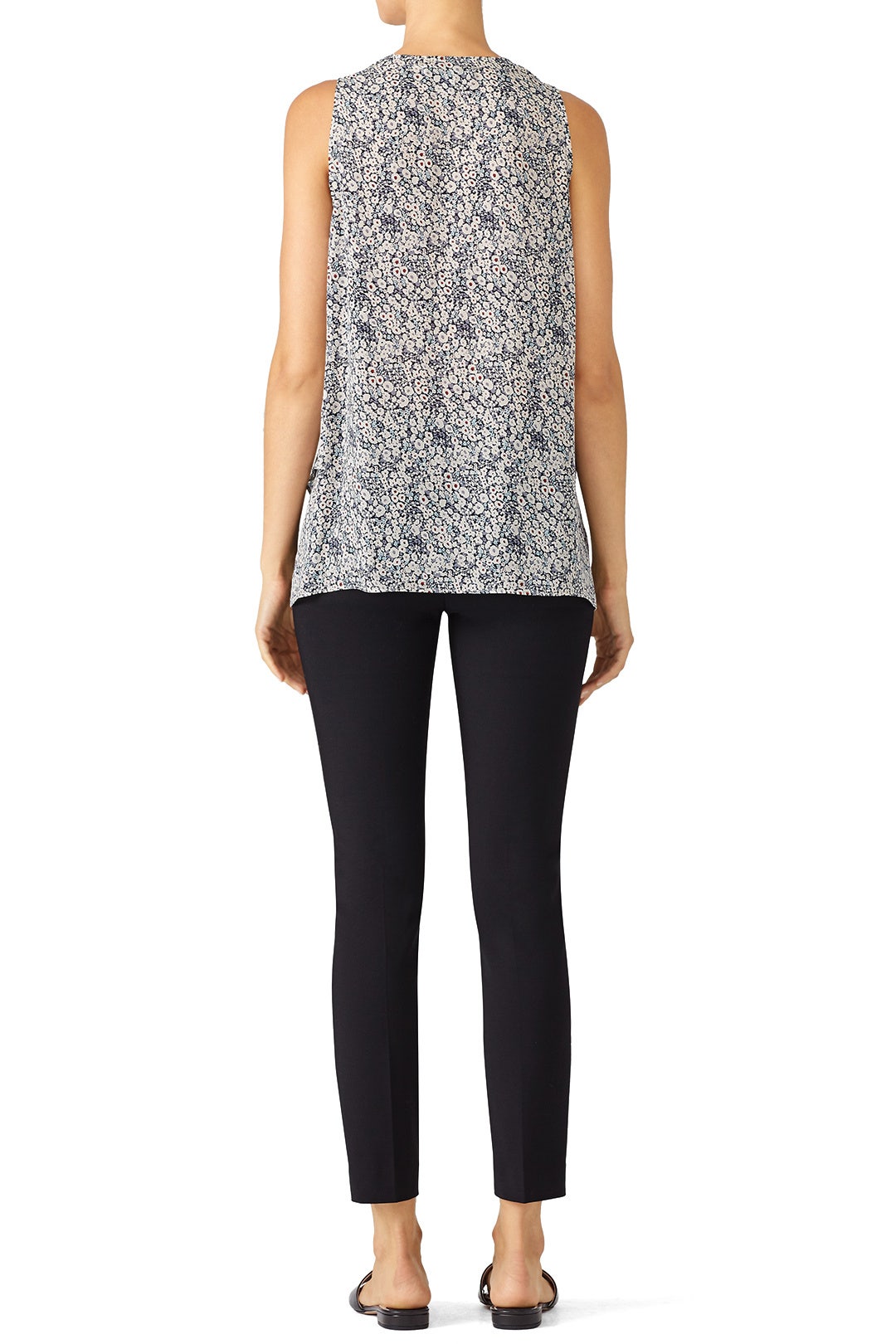 Tiered Floral Top by Derek Lam 10 Crosby 1