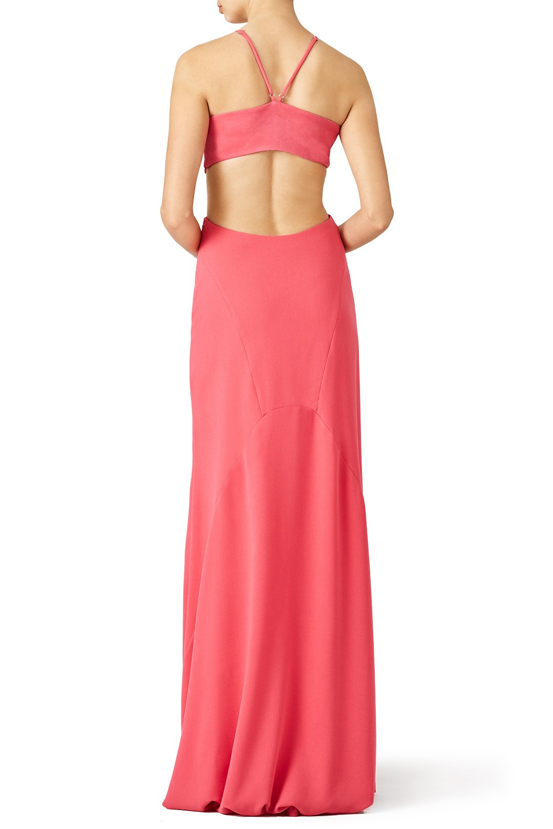 Begonia Cutout Gown by HALSTON 2