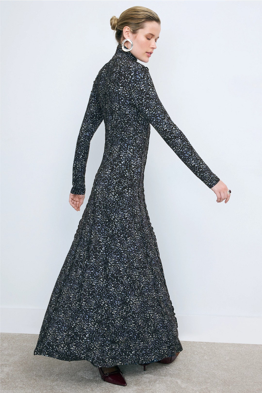 Mabel Dress in Cheetah Jersey by Proenza Schouler White Label 1