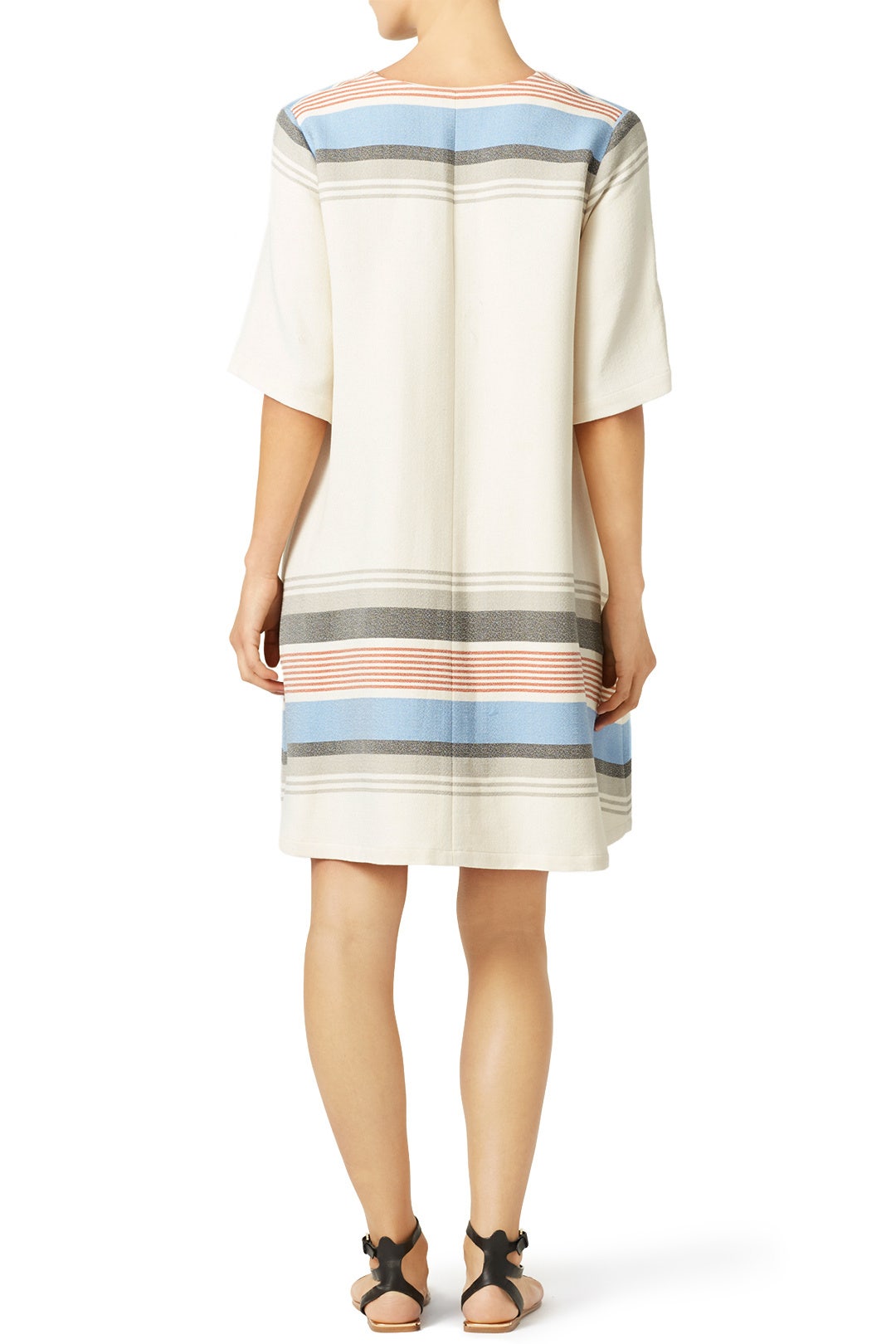 Sunny Desert Striped Dress by Suno 1