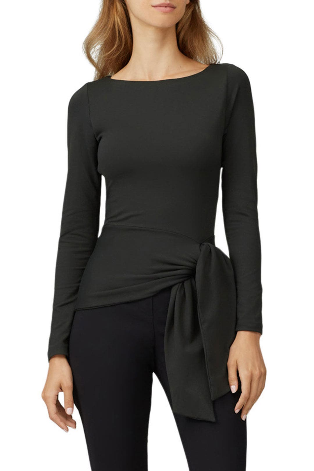 Long Sleeve Tied Top by Susana Monaco 1