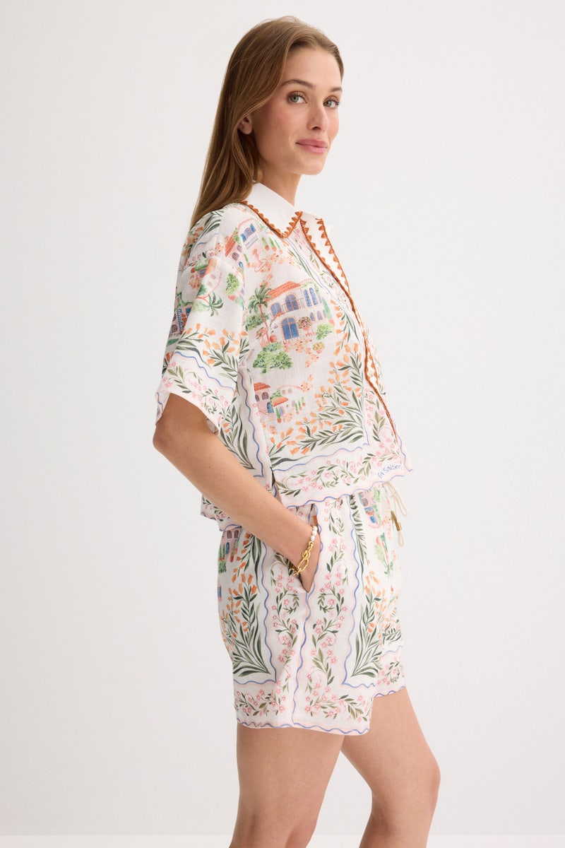 Alaia Linen Shorts by En Saison - Photo 1