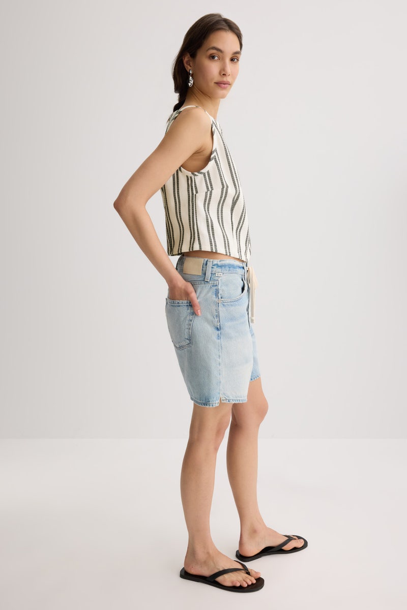 Elis Sleeveless Button Up Top by Fifteen Twenty - Photo 1