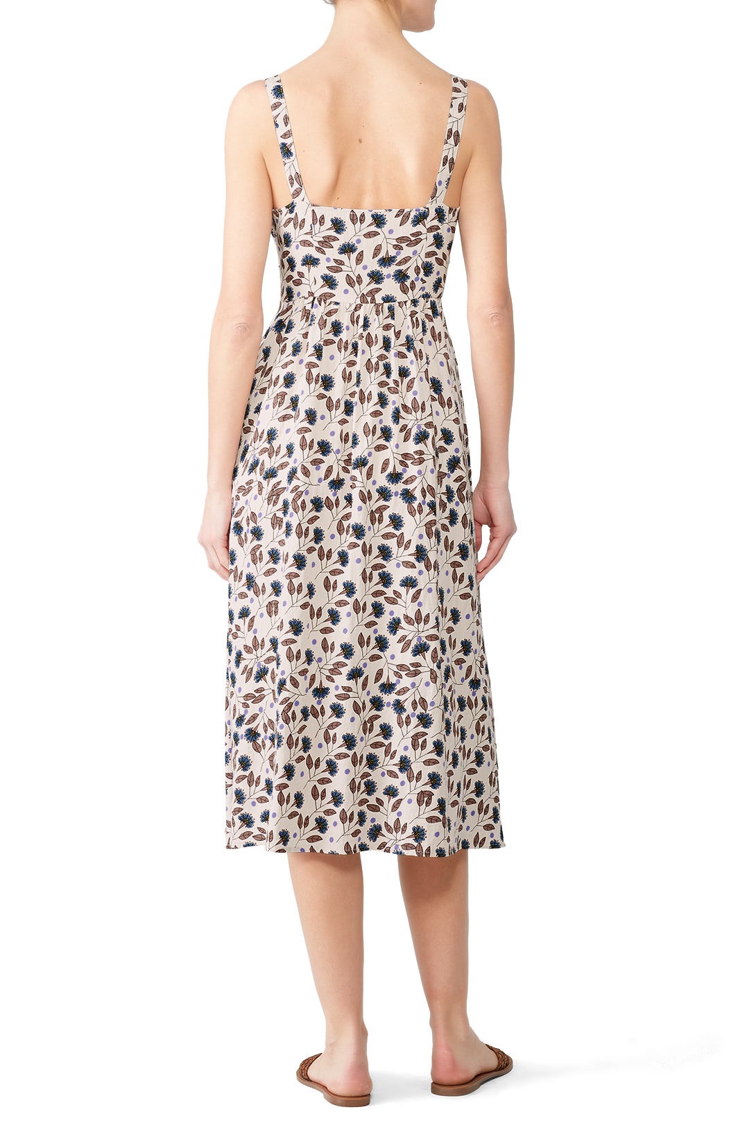 Tie Front Button Down Dress by J.O.A. 2