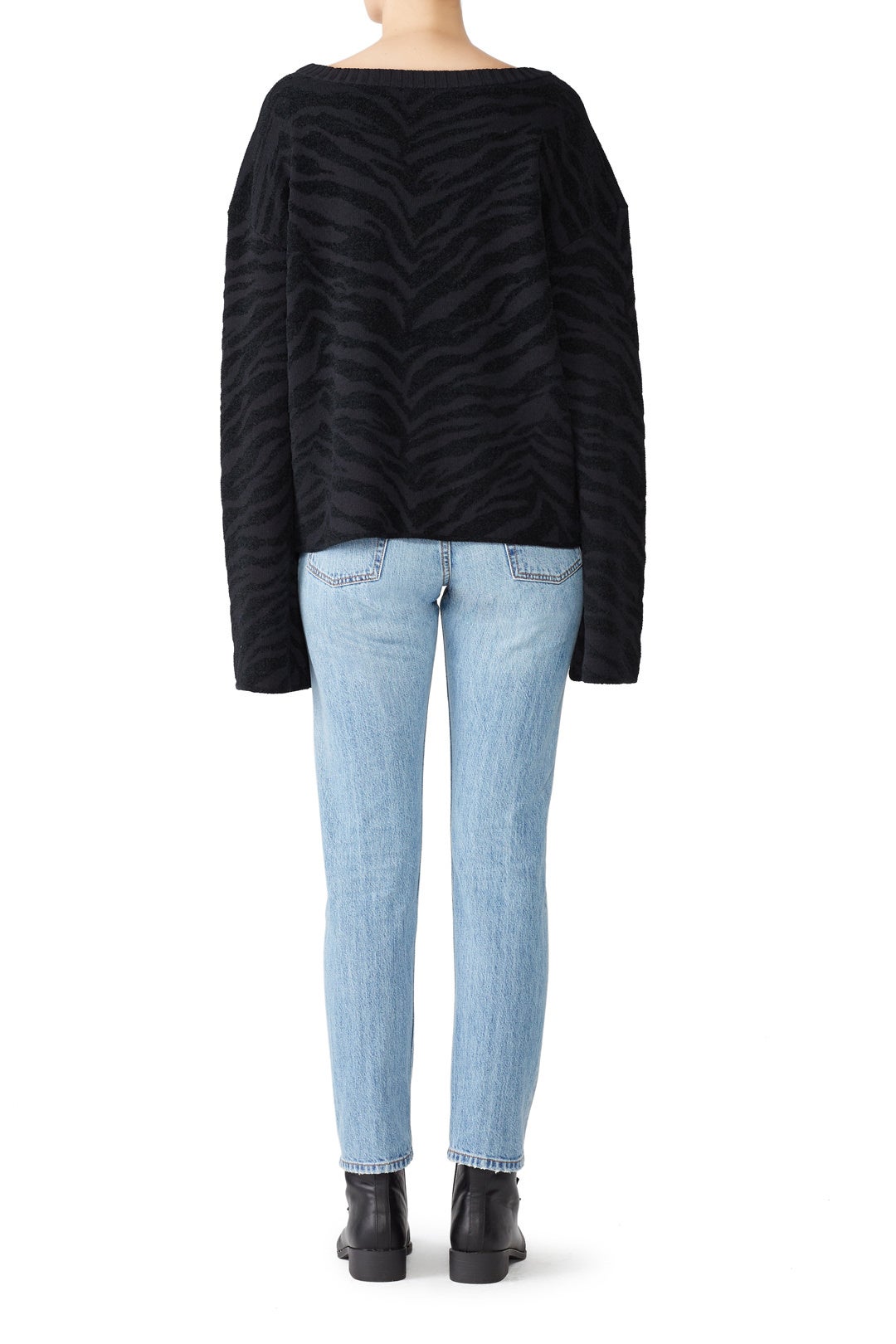 Animal Print Sweater by Slate & Willow 2