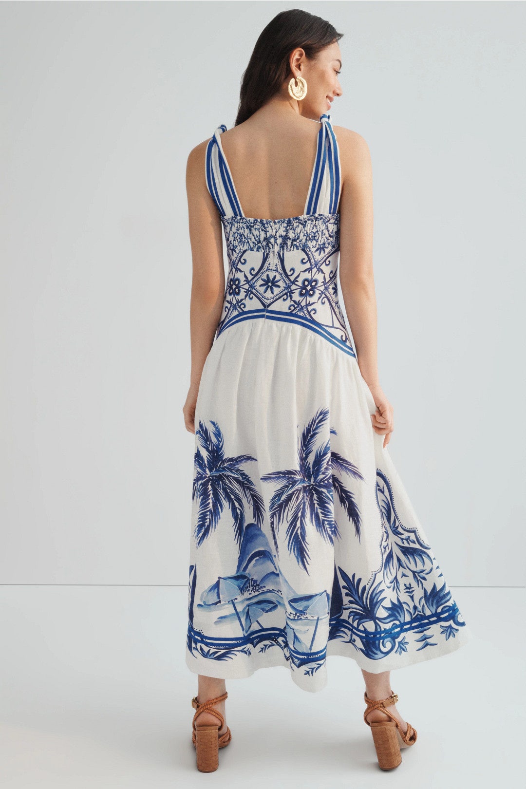 Wonderful City Maxi Dress by FARM Rio | Rent the Runway