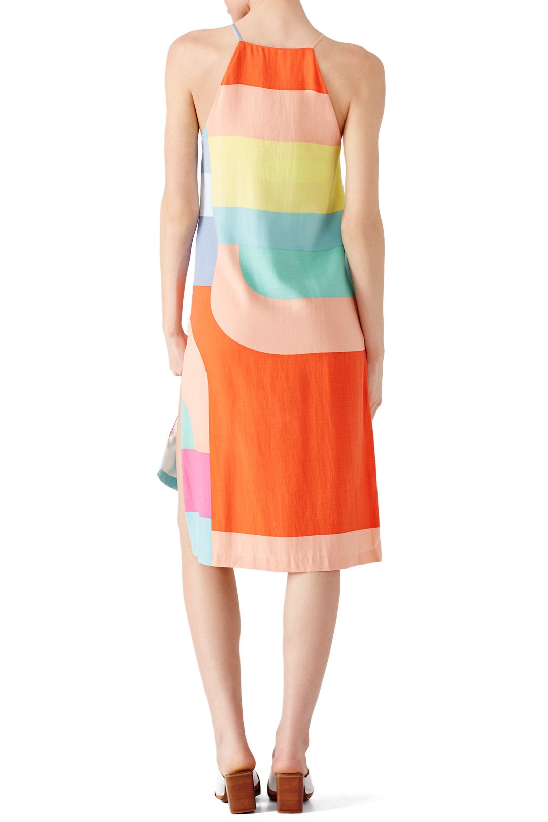 Colorblock Midi Shift by Mara Hoffman 1