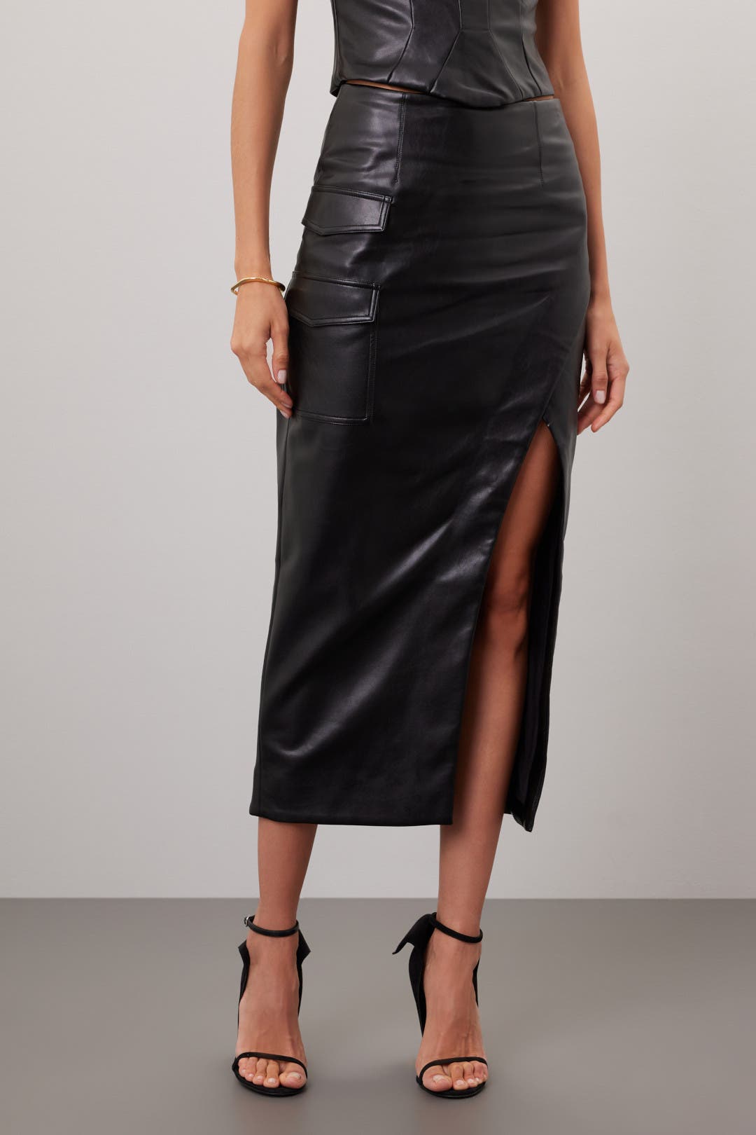 【PORTERNA】Verni cargo long skirt 05-21-