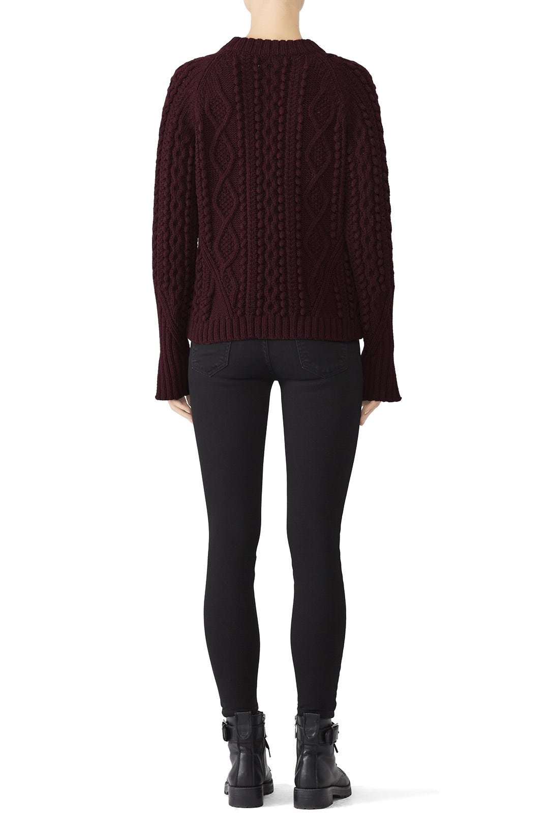 Popcorn Cable Wool Pullover by 3.1 Phillip Lim 1
