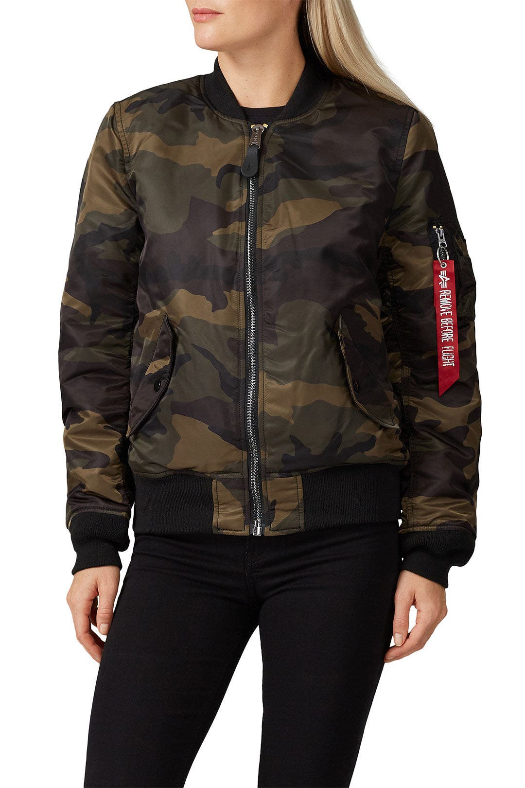 Camo MA-1 Bomber Jacket by Alpha Industries 1