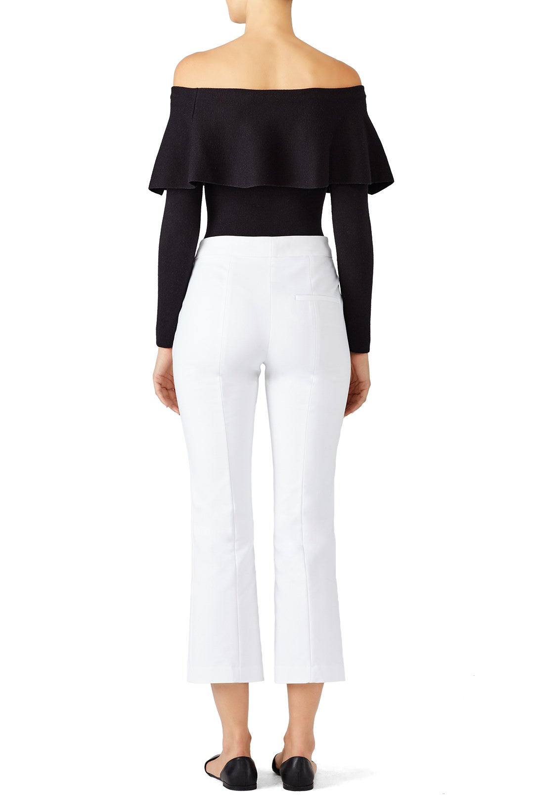 Black Popover Sweater by cupcakes and cashmere 1