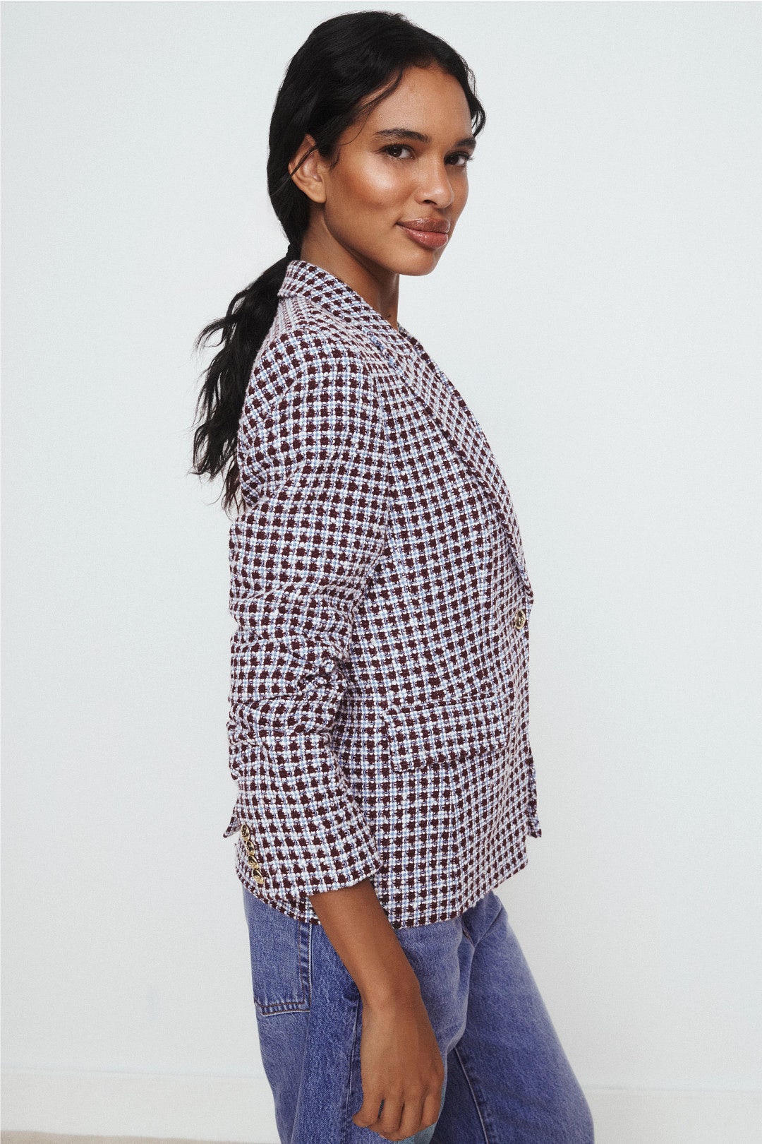 Ralph Ruched Sleeve Jacket by Derek Lam 10 Crosby 1