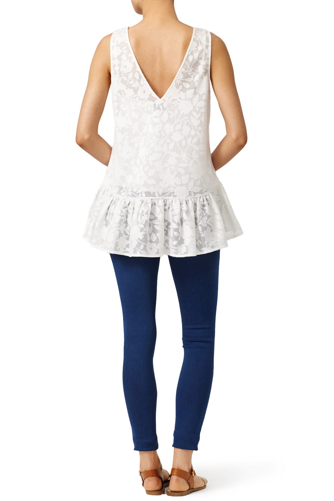 White Fairfield Top by ERIN erin fetherston 2