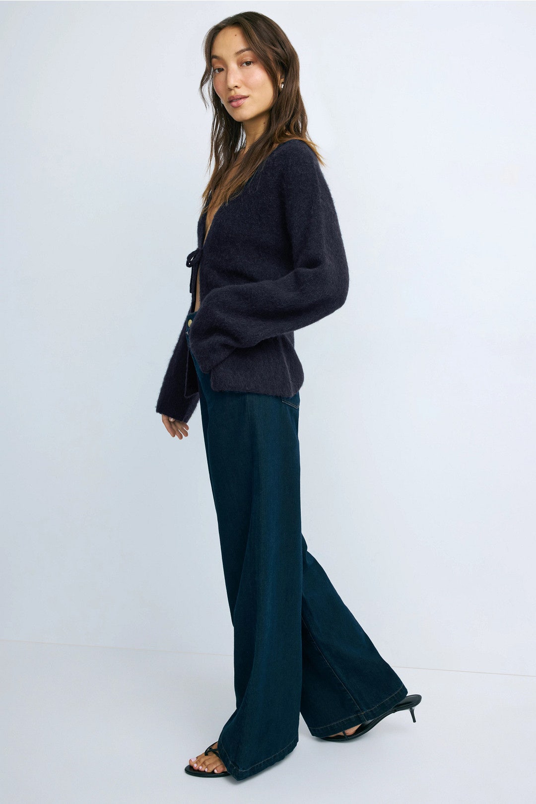 Farfal Tie Front Top by BOSS 1