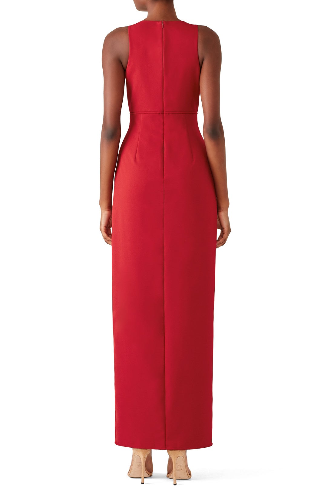Keyhole Column Gown by JS Collection 1