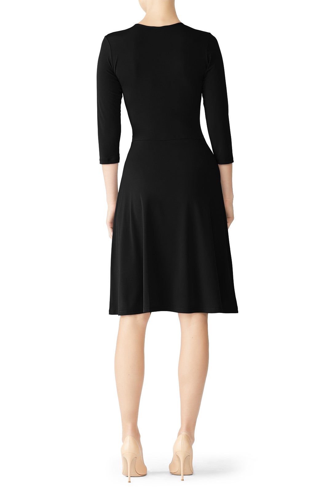 The Perfect Black Wrap Dress by Leota 1