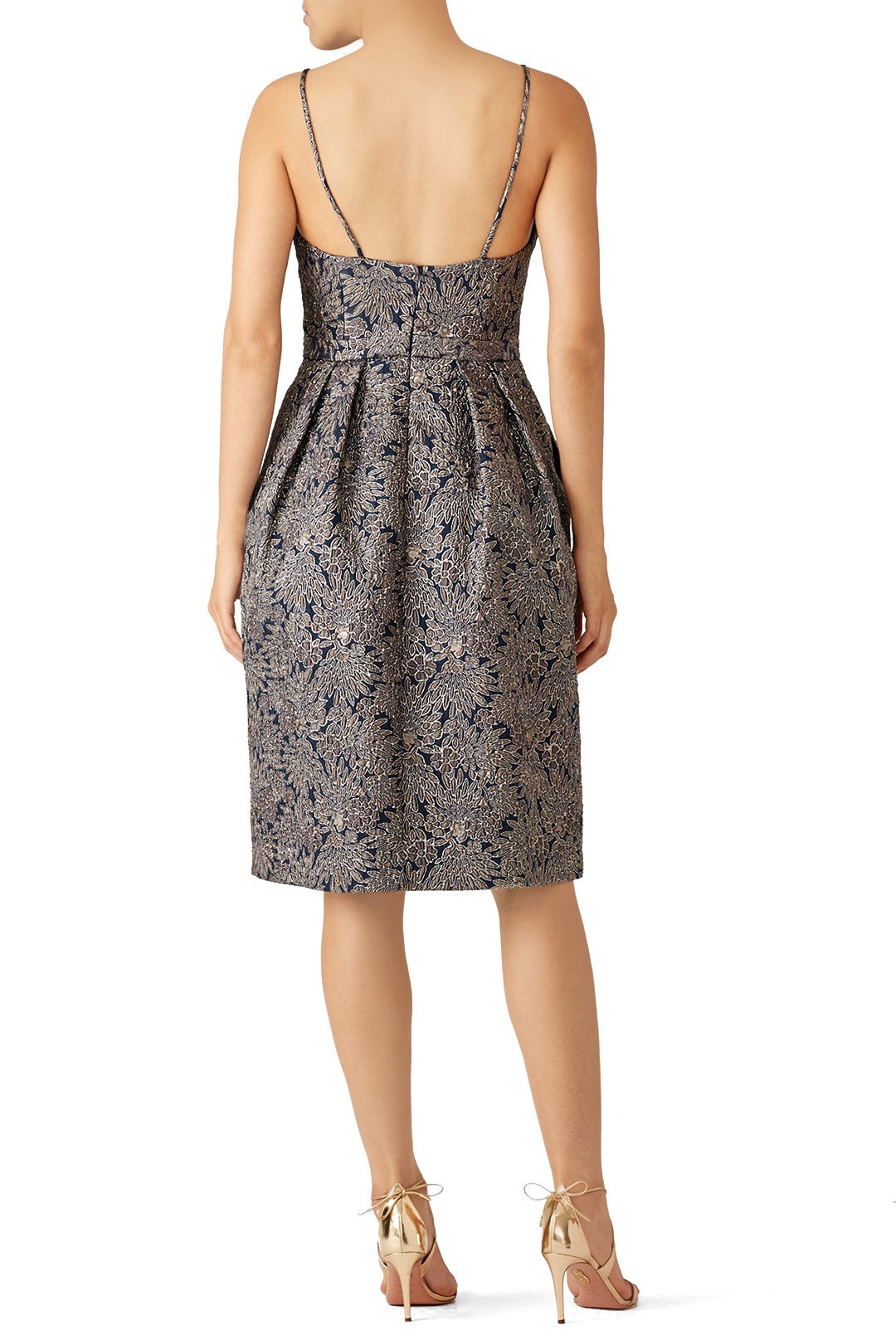 Metallic Mum Dress by Laundry by Shelli Segal 1