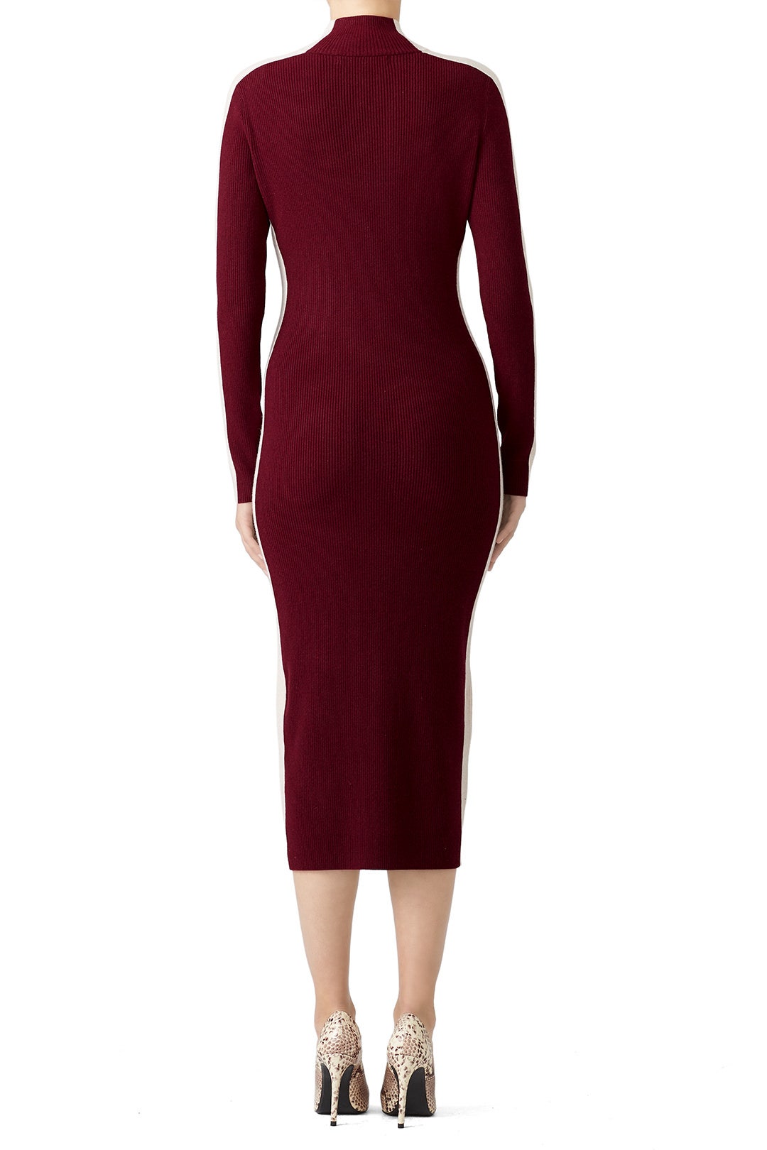 Red Side Stripe Sheath by Susana Monaco 1