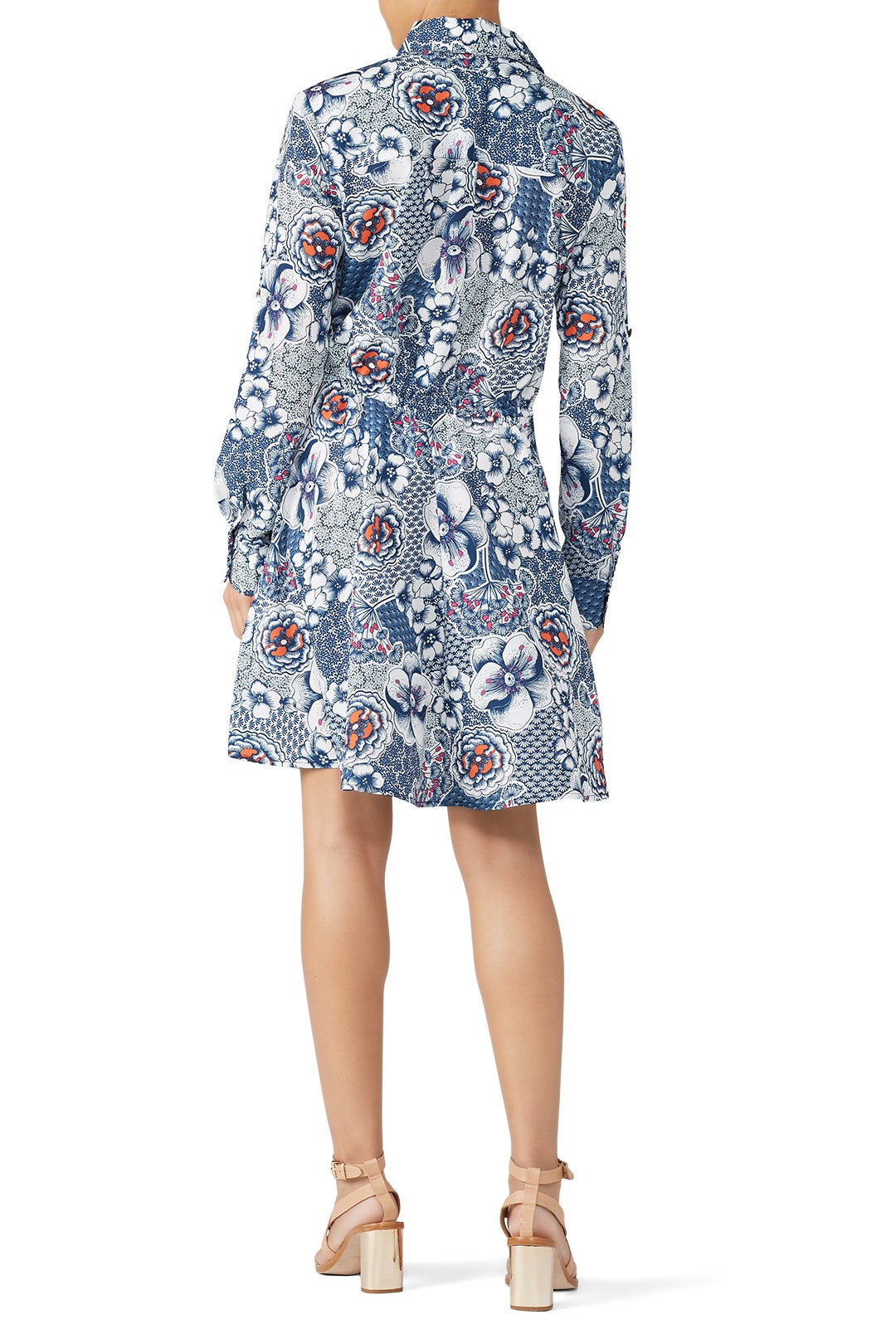 Zen Garden Floral Shirtdress by Slate & Willow 2